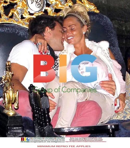 Katie Price and Leandro Penna in Venice