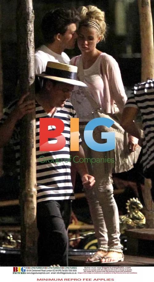 Katie Price and Leandro Penna in Venice