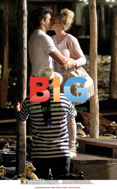 Katie Price and Leandro Penna in Venice