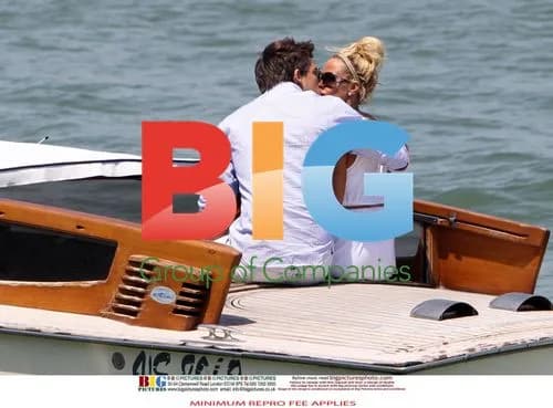 Katie Price and Leandro Penna in Venice
