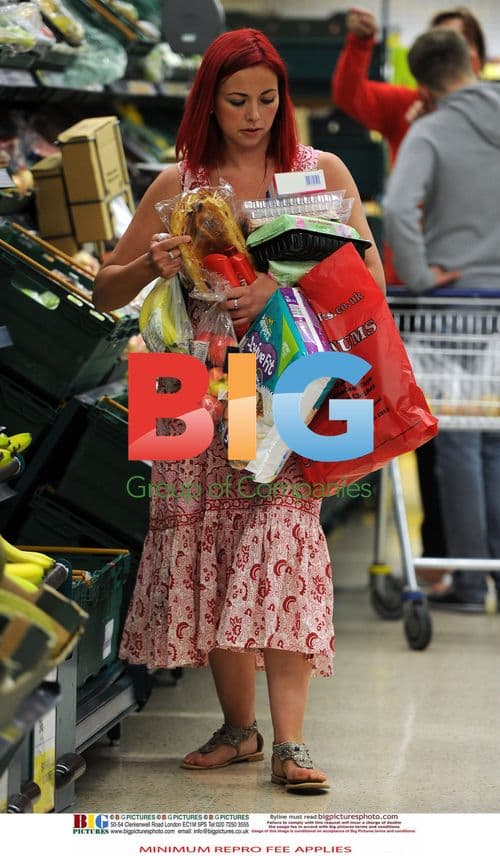 Charlotte Church Shops at Local Tesco