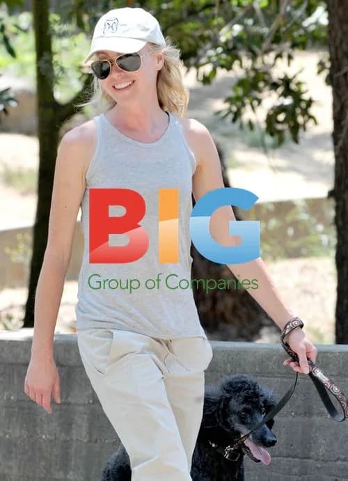 Portia De Rossi Walks Dog in Hollywood Hills