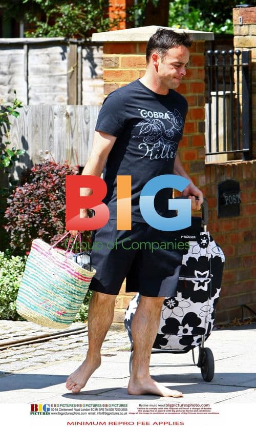 Ant McPartlin Shopping in London