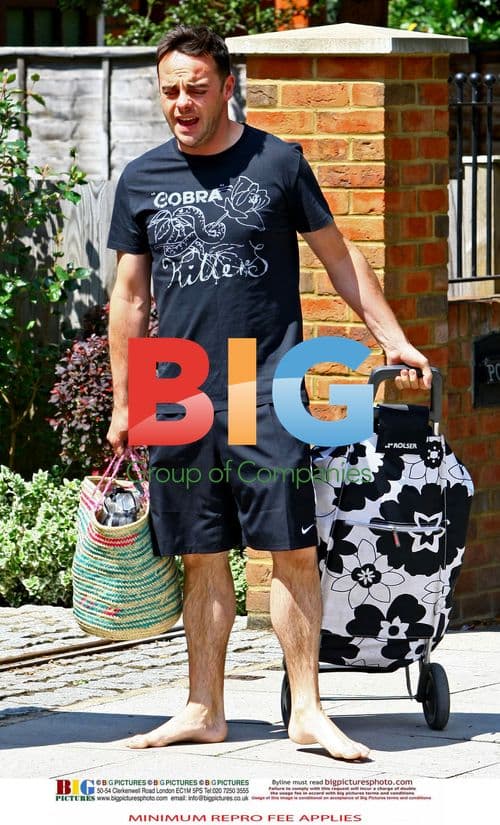 Ant McPartlin Spotted Shopping in London