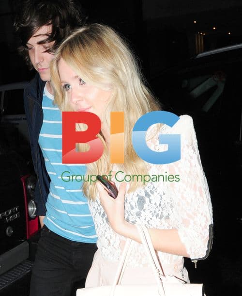 Diana Vickers with boyfriend George Craig