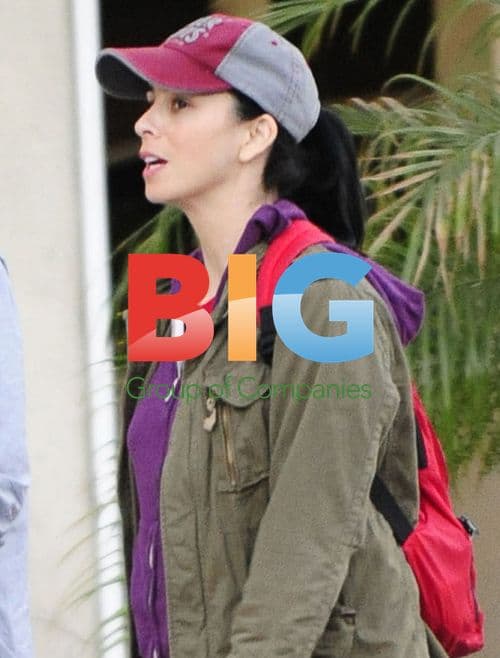 Sarah Silverman Smokes Joint in LA