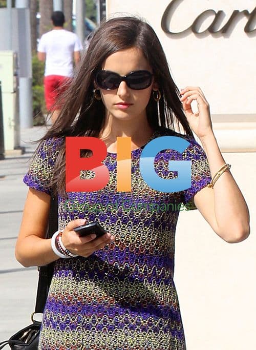 Camilla Belle Shopping at Cartier