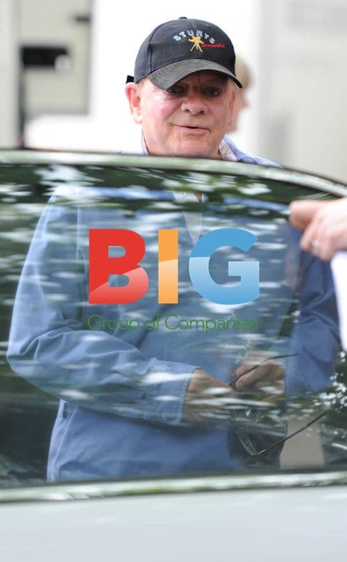 David Jason Filming BBC Comedy in London