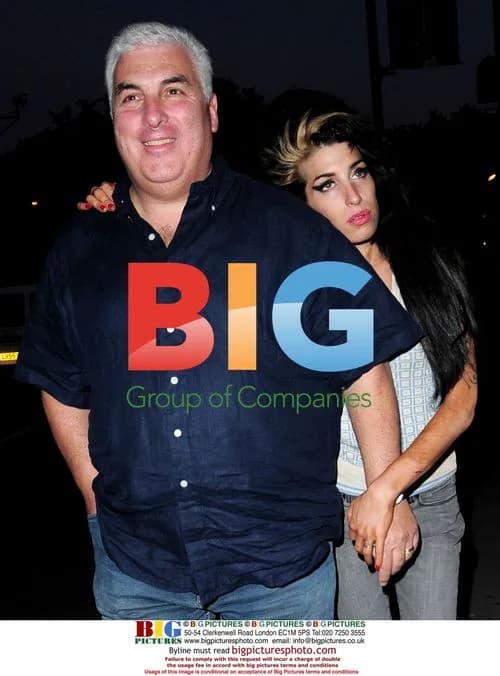 Amy Winehouse with Dad in London