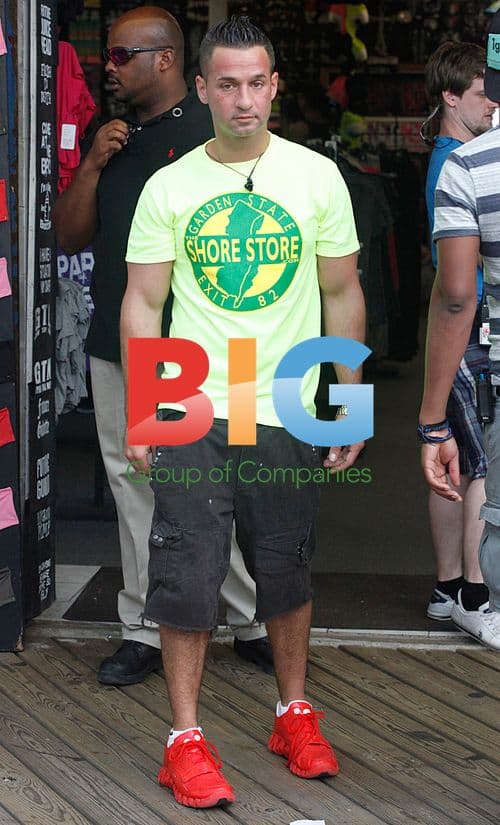 The Situation in front of Jersey Shore house