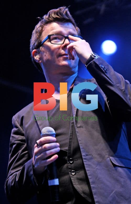 Rick Astley performs at Classic 80's Hits Party