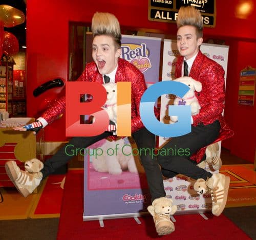 Jedward and FurReal Friends Toy Launch