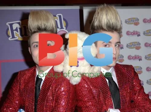 Jedward and FurReal Friends at Hamleys