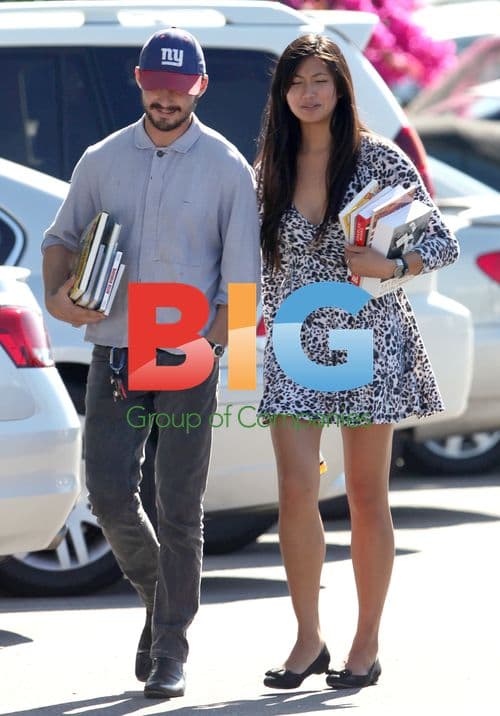 Shia LaBeouf and Katherine Pho