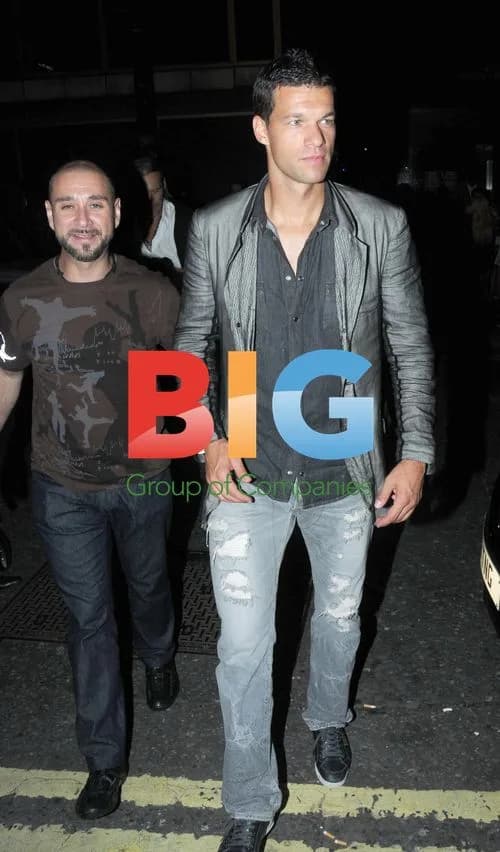 Michael Ballack Spotted at Whisky Mist in London
