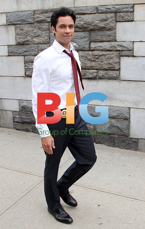 Danny Pino on "Law and Order S.V.U." Set