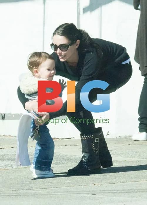 Erica Packer with children at kindergarten