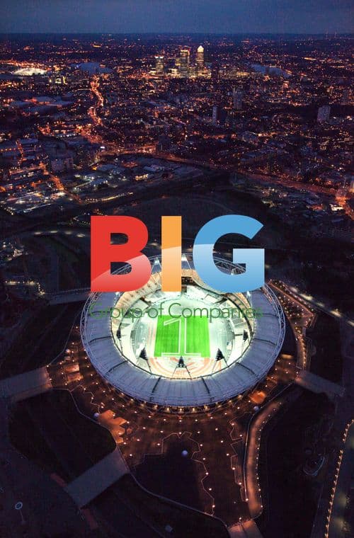 London 2012 Olympic Stadium at Night