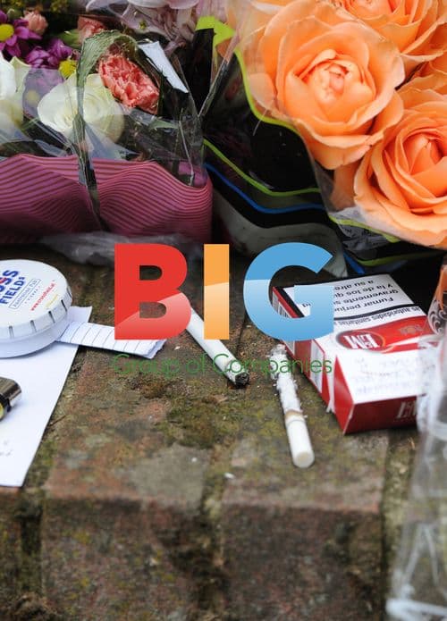 Amy Winehouse Tribute Flowers