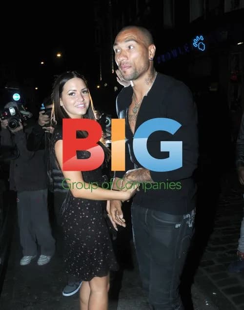 John Carew and Lauren Budd Leave London Club