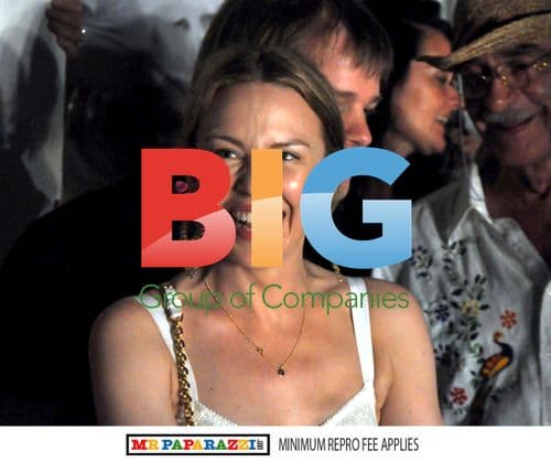 Kylie Minogue and Andres Velencoso at Ibiza Rocks