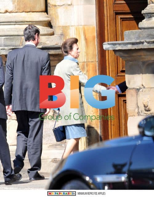 Zara Phillips and Princess Anne Arrive for Royal Wedding