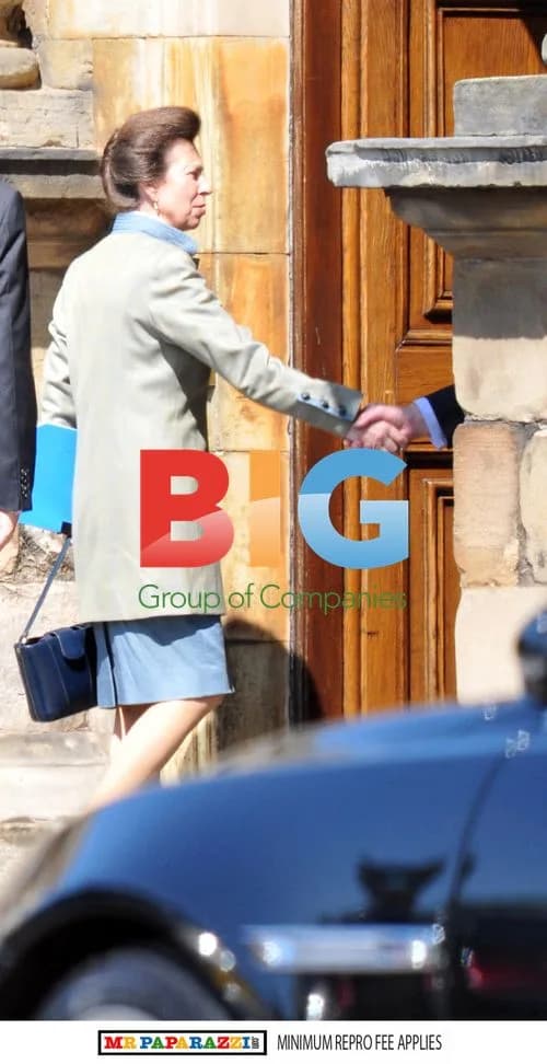 Zara Phillips and Princess Anne Arrive for Royal Wedding