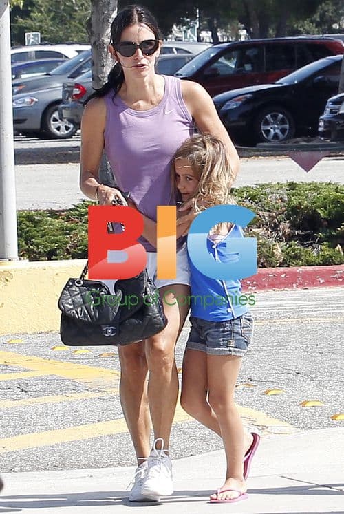 Courteney Cox with Daughter Coco