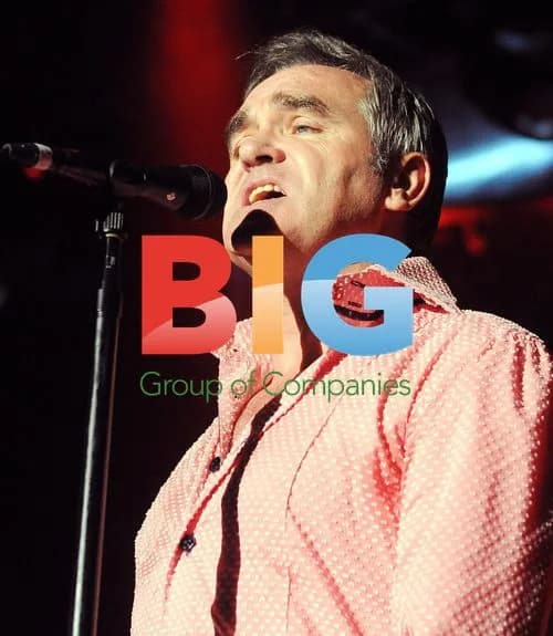 Morrissey Performs in Dublin