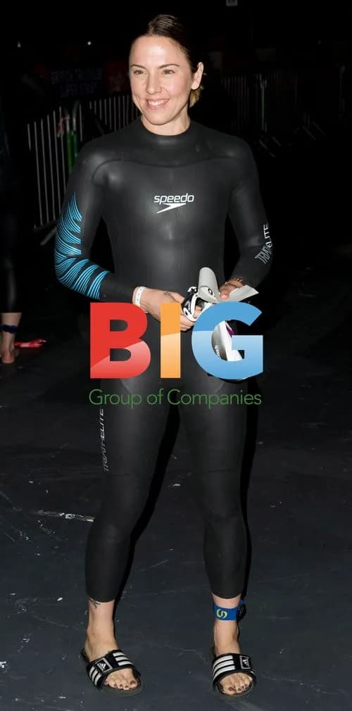 Mel Chisholm at London Triathlon