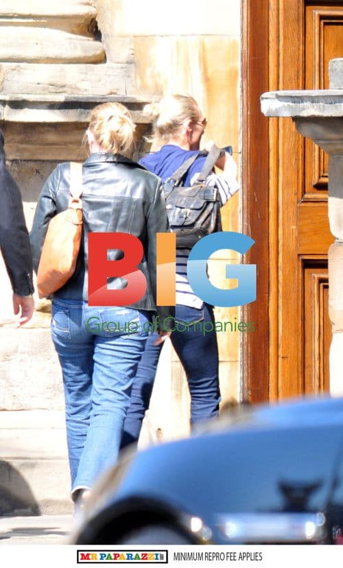 Zara Phillips and Princess Anne Arrive for Royal Wedding