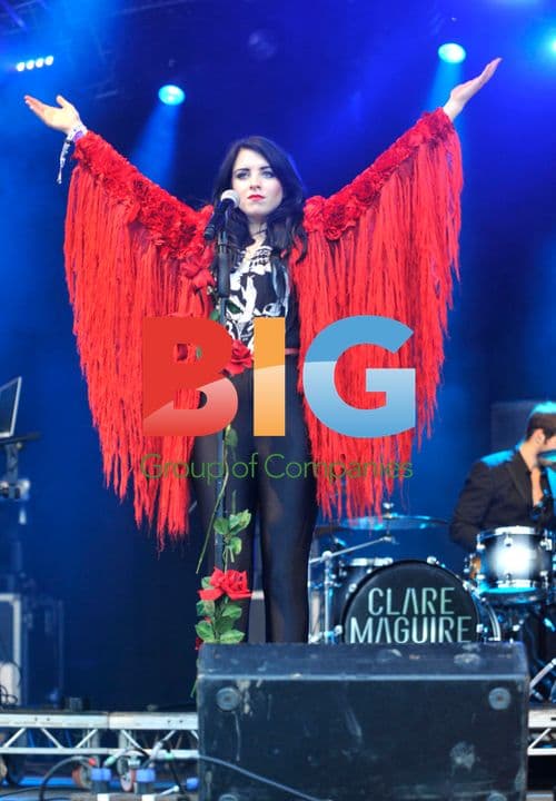 Claire Maguire Performing at Camp Bestival