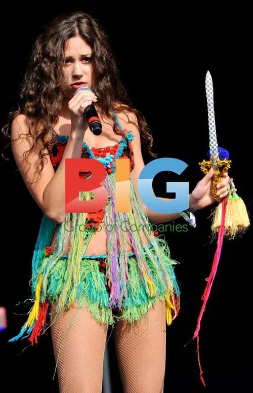 Eliza Doolittle Performing at Camp Bestival