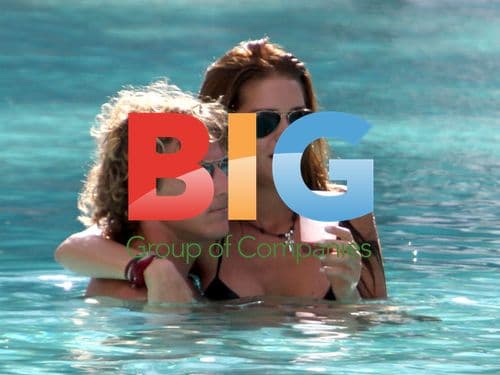 Diego Forlan and Zaira Nara at Beach