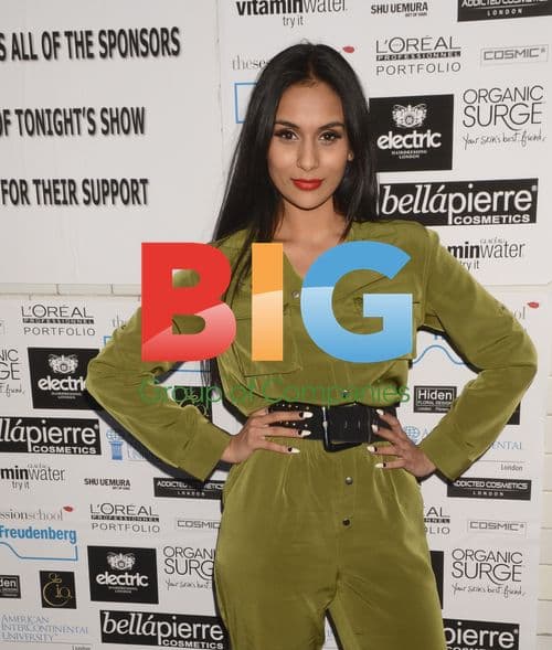 Jaya at American InterContinental Graduate Fashion Show