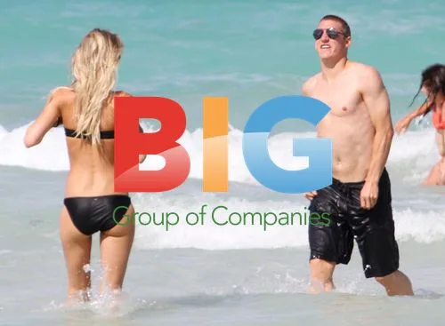 Bastian Schweinsteiger and Sarah Brandner in Miami