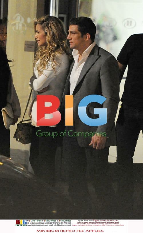 Alex Reid and Chantelle Houghton at London Hotel