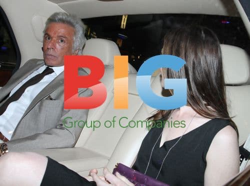 Anne Hathaway and Giancarlo Giammetti