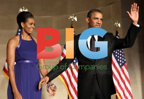 Barack and Michelle Obama at Pritzker Event