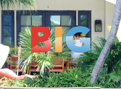 Katy Perry at Russell Brand's Home