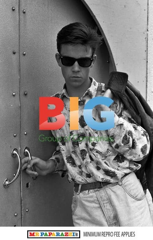 Young Robbie Williams at Take That Debut