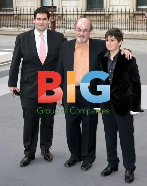 Salman Rushdie at Royal Academy Summer Exhibition