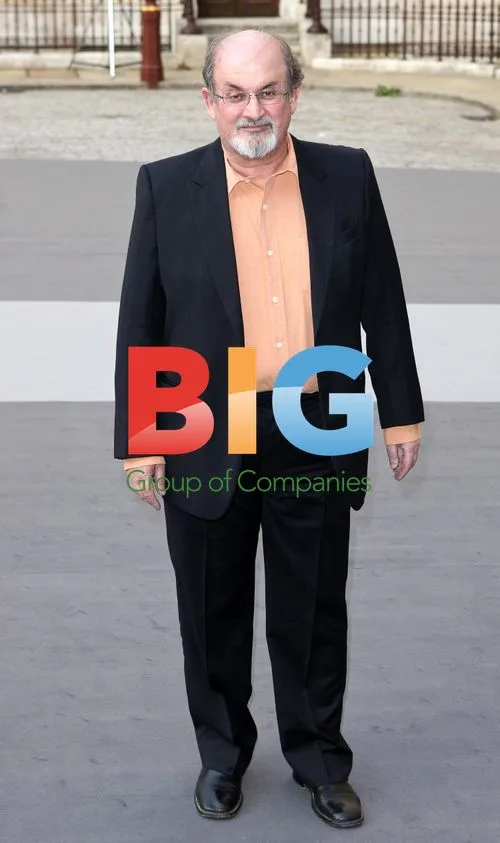 Salman Rushdie at Royal Academy Summer Exhibition