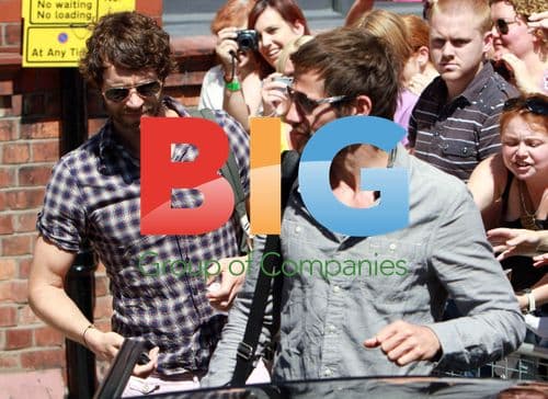 Take That Departs Manchester Hotel