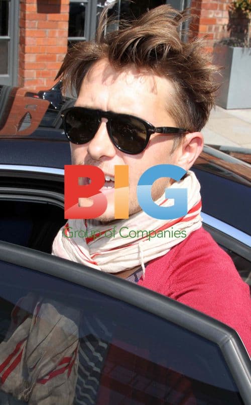 Take That Leave Hotel for Manchester Gig