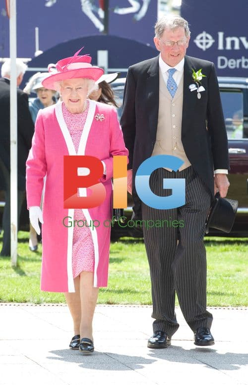 Queen Elizabeth II at Epsom Derby Festival