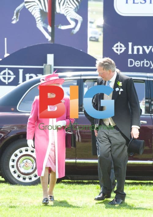 Queen Elizabeth II at 2011 Epsom Derby