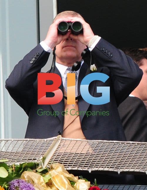 Prince Andrew at Epsom Derby 2011