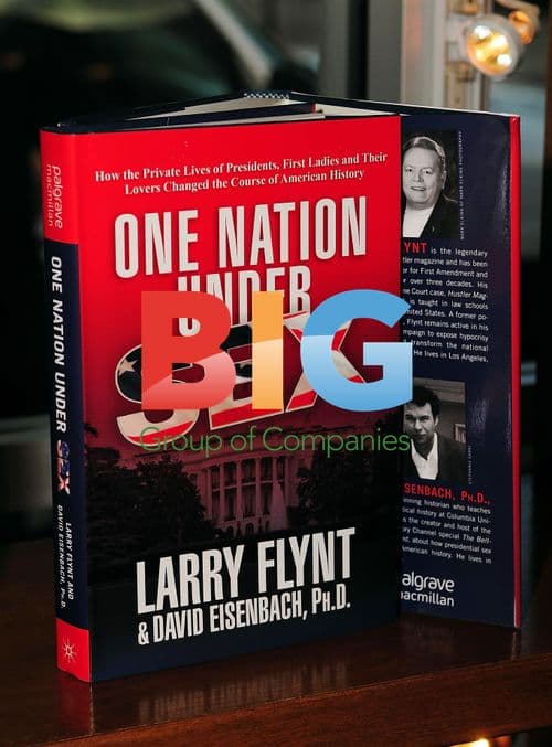 Larry Flynt at Book Signing