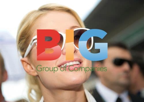 Paris Hilton at Circuit de Catalunya